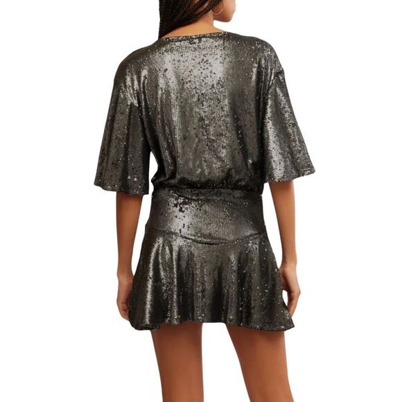NWT Free People Manuka Sequin Mini Dress - Picture 3 of 8